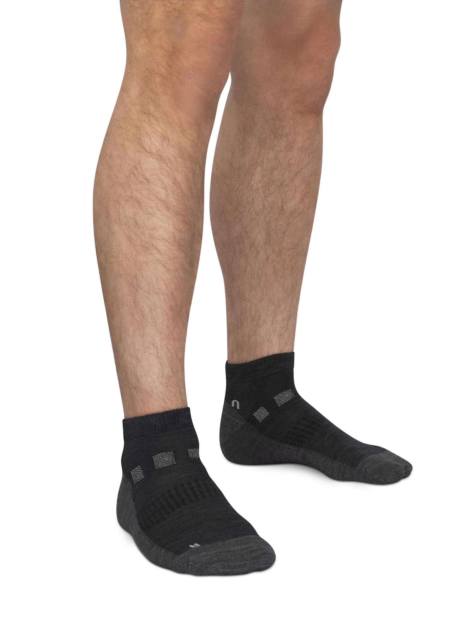 2 Paar Merino-Sneakersocken kurze Halbsocken | Wandersneakers | Sportsneaker - Bild 6 von 11