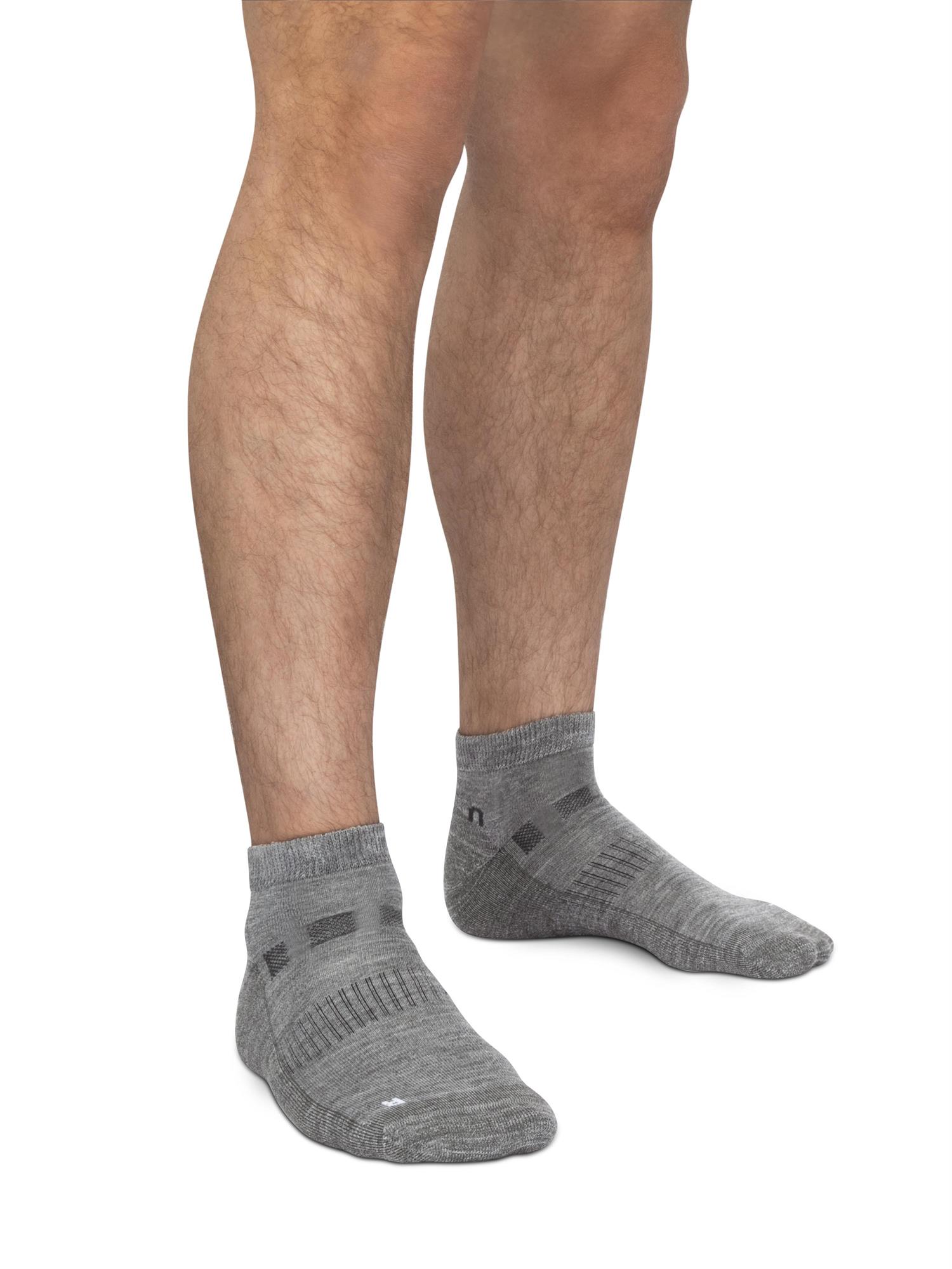 2 Paar Merino-Sneakersocken kurze Halbsocken | Wandersneakers | Sportsneaker - Bild 11 von 11
