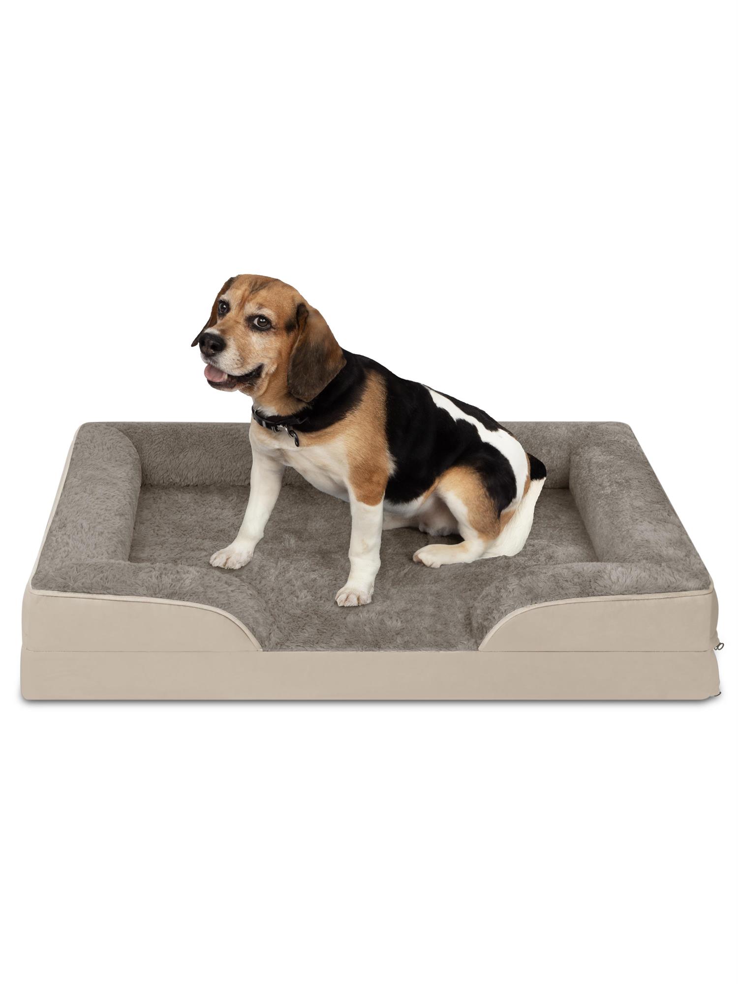Orthopädisches Tierbett für Hunde & Katzen – Waschbares, rutschfestes Hundebett - Bild 18 von 19