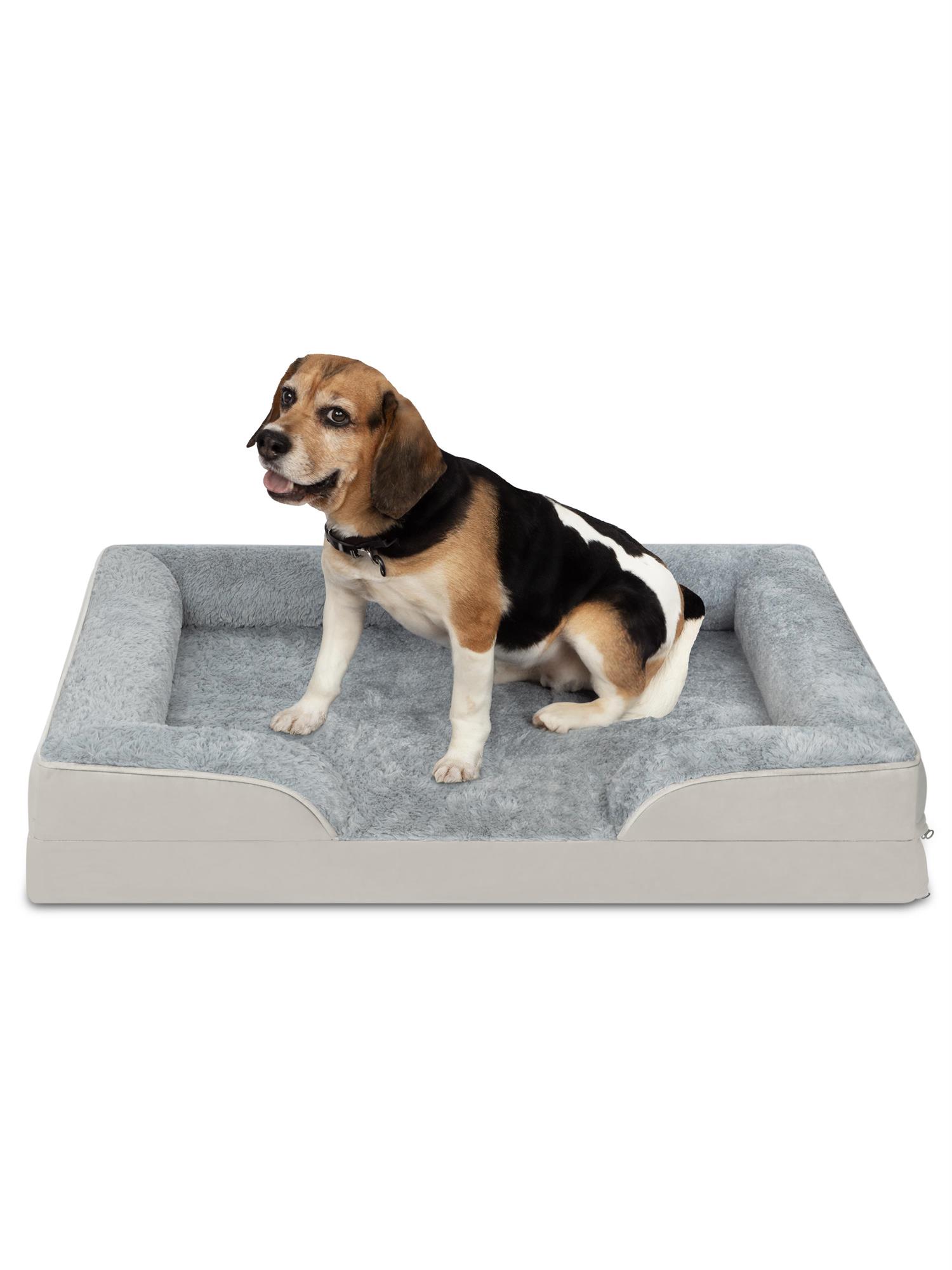 Orthopädisches Tierbett für Hunde & Katzen – Waschbares, rutschfestes Hundebett - Bild 9 von 19