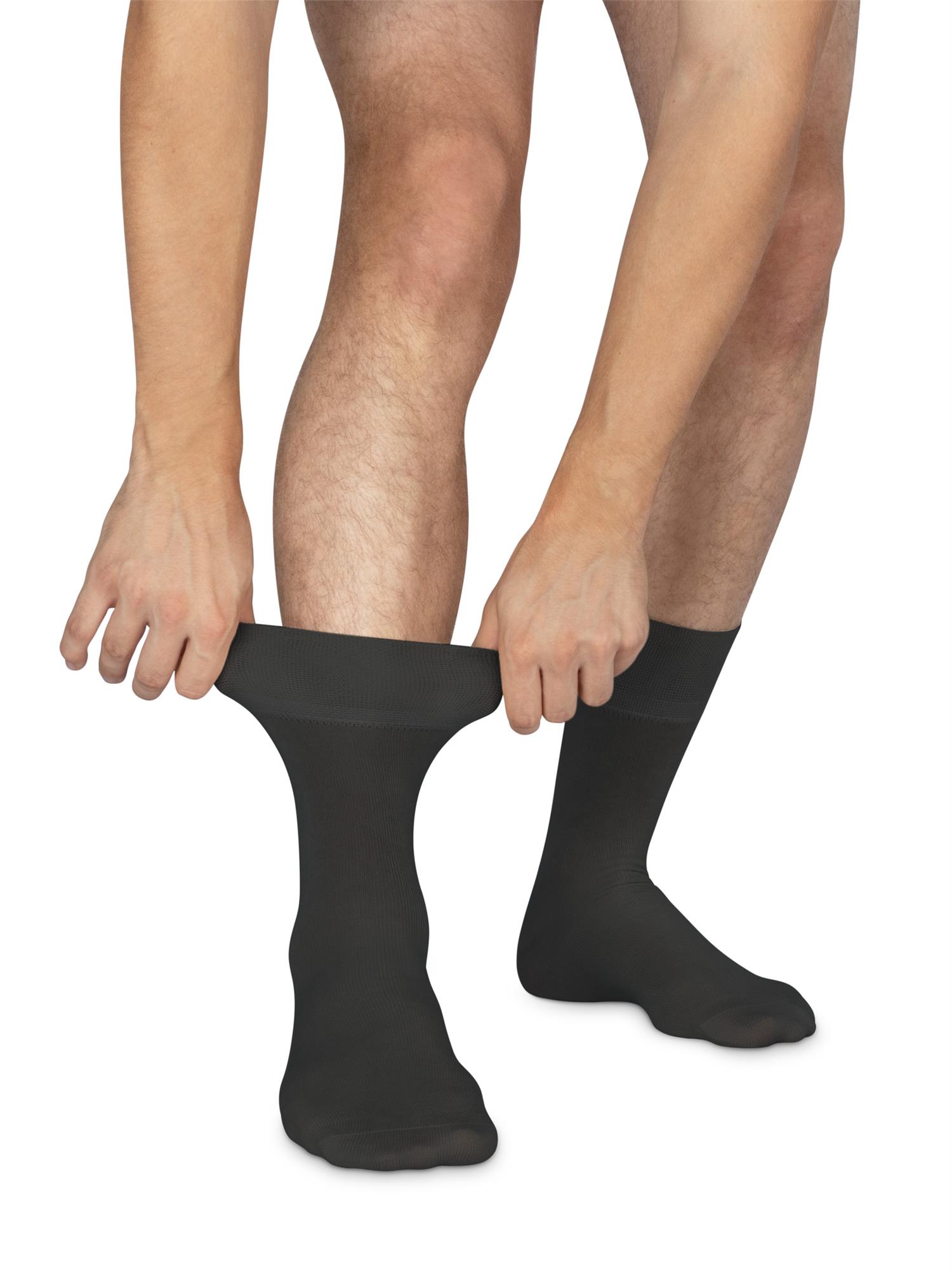 6Paar Bambus-Gesundheitssocken mit Frotteesohle Polsterung angenehmes Laufgefühl - Bild 6 von 6