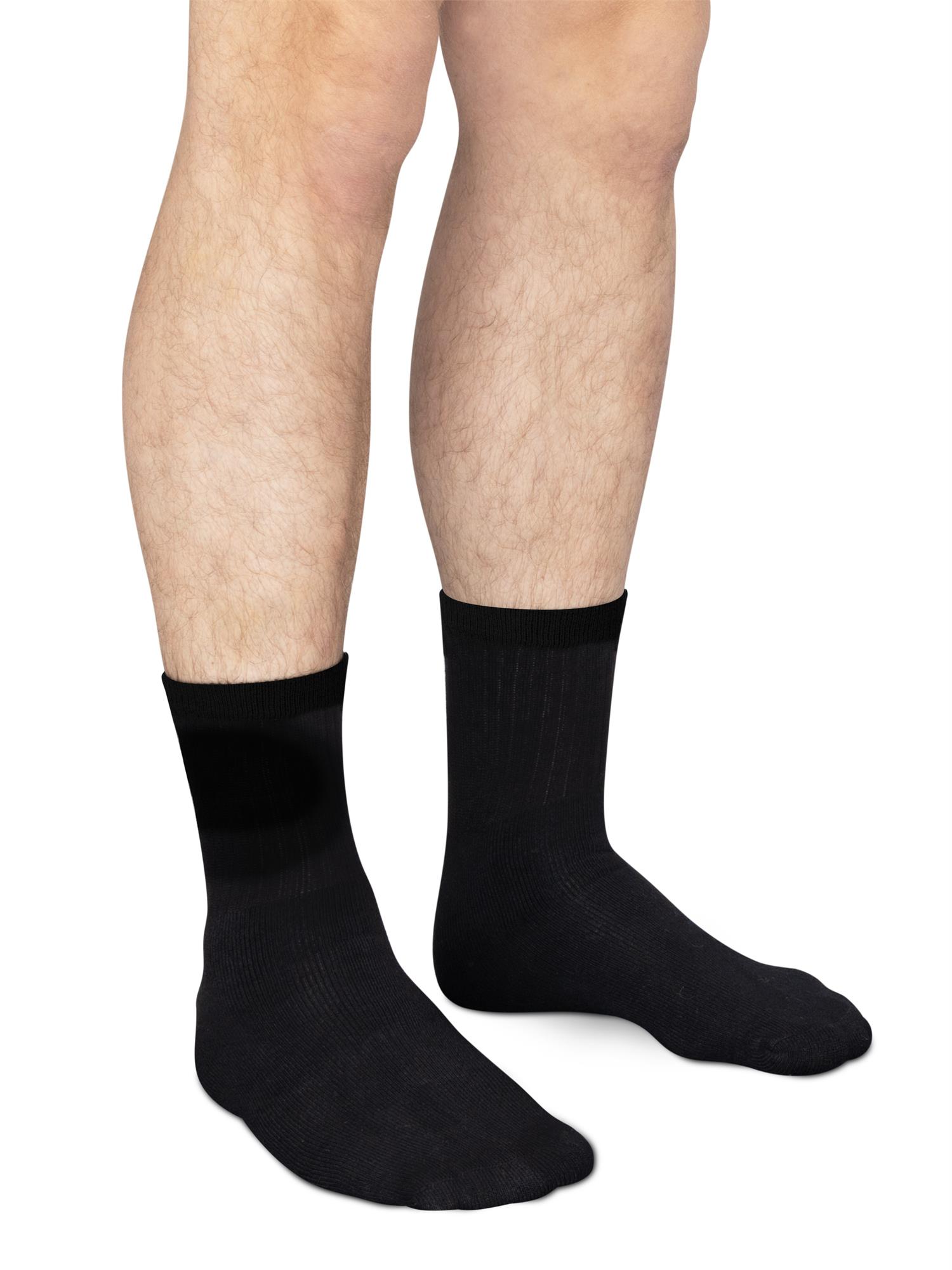 20 Paar Tennis-Socken, Sportsocken, Laufsocken, Weiße & Schwarze Socken - Bild 7 von 13