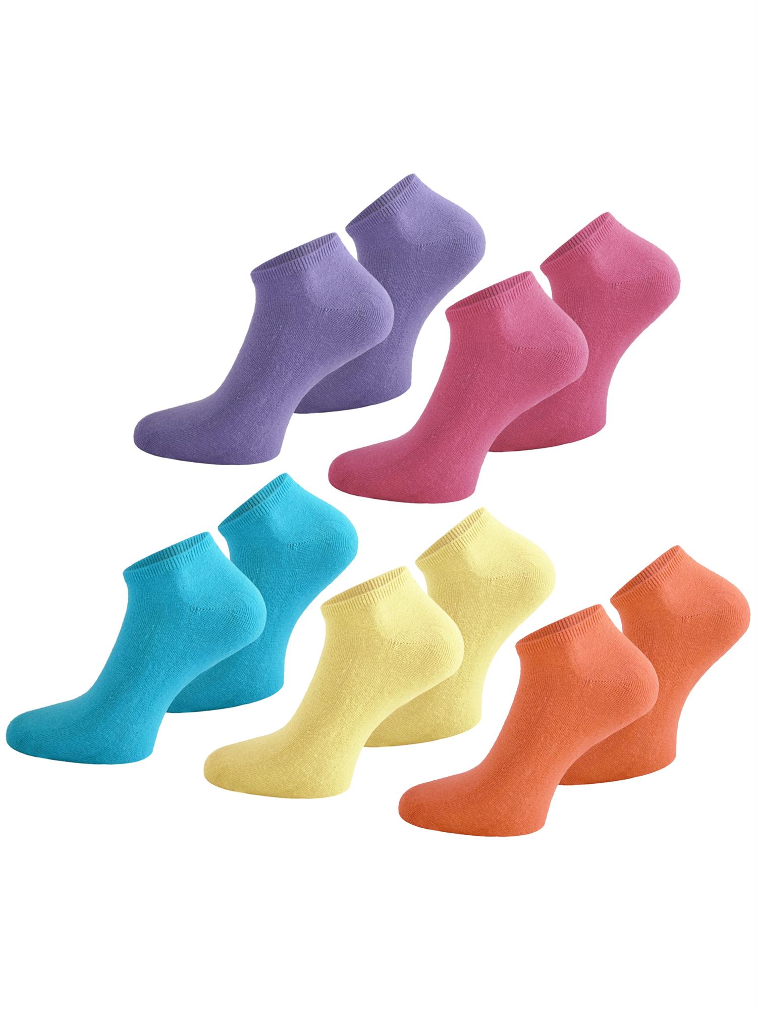 10 Paar normani® American Sneaker Socken Sneaker Freizeit socken Gr.35-50 - Bild 16 von 34