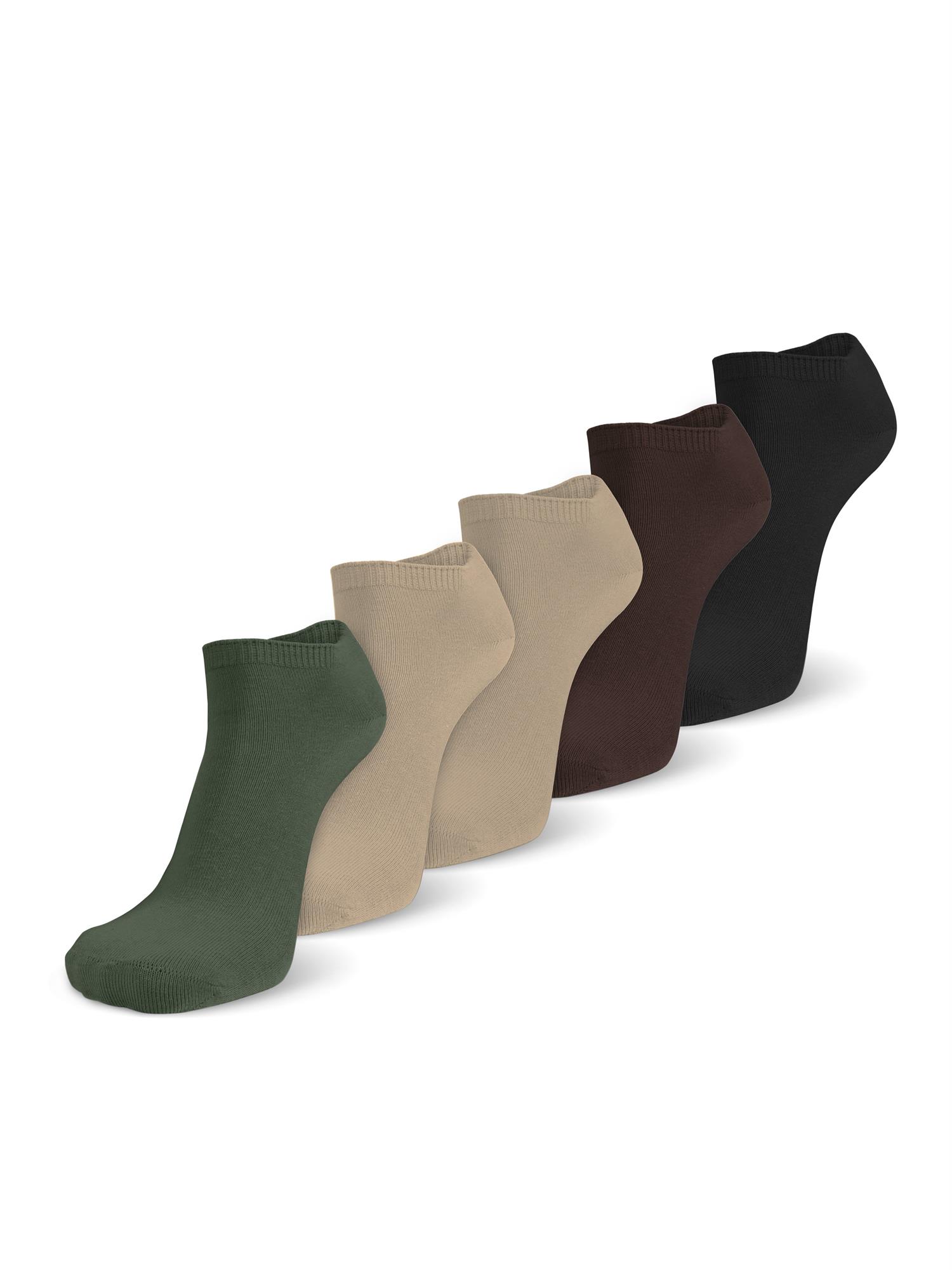 10 Paar normani® American Sneaker Socken Sneaker Freizeit socken Gr.35-50 - Bild 31 von 34