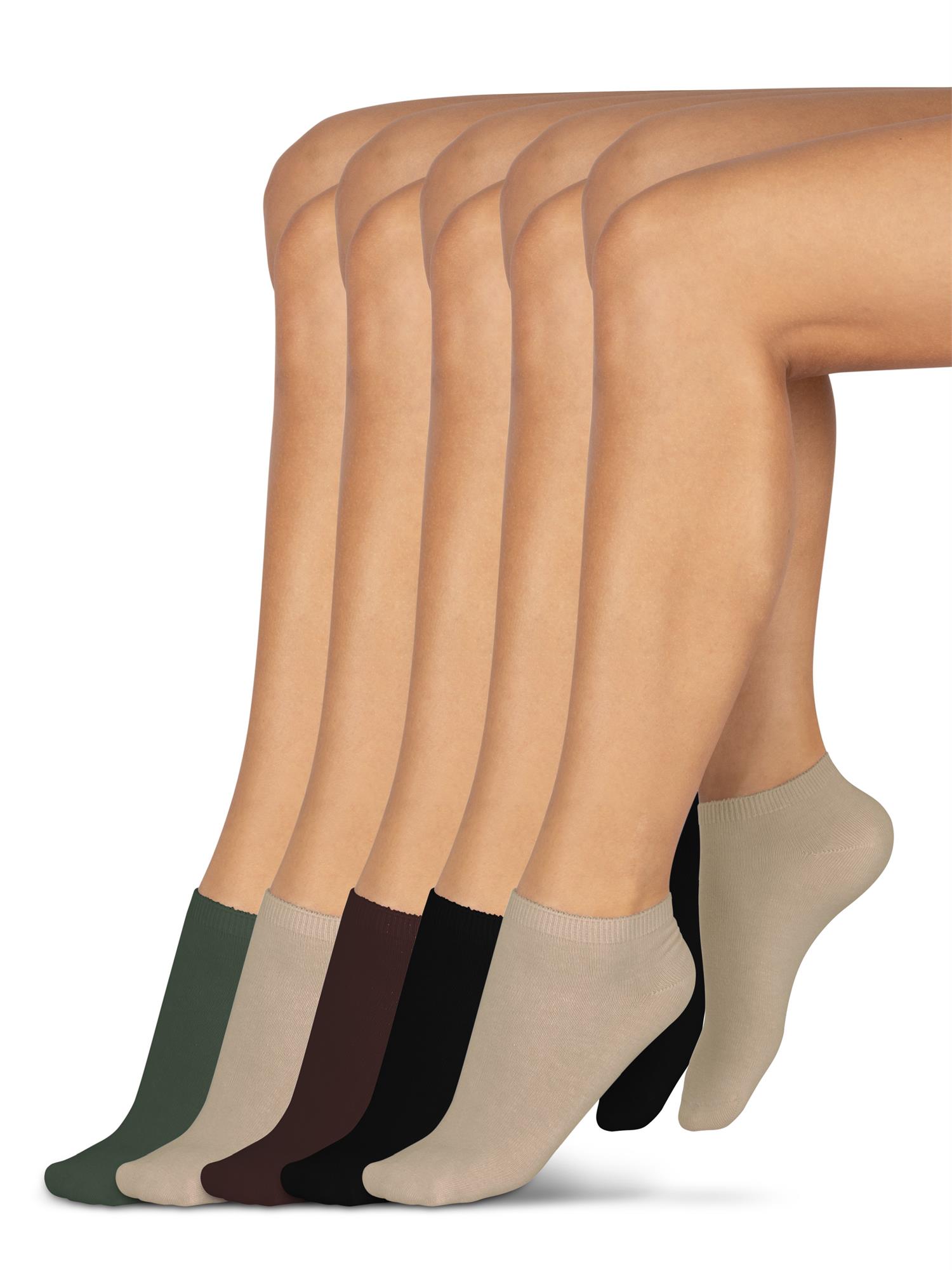 10 Paar normani® American Sneaker Socken Sneaker Freizeit socken Gr.35-50 - Bild 33 von 34