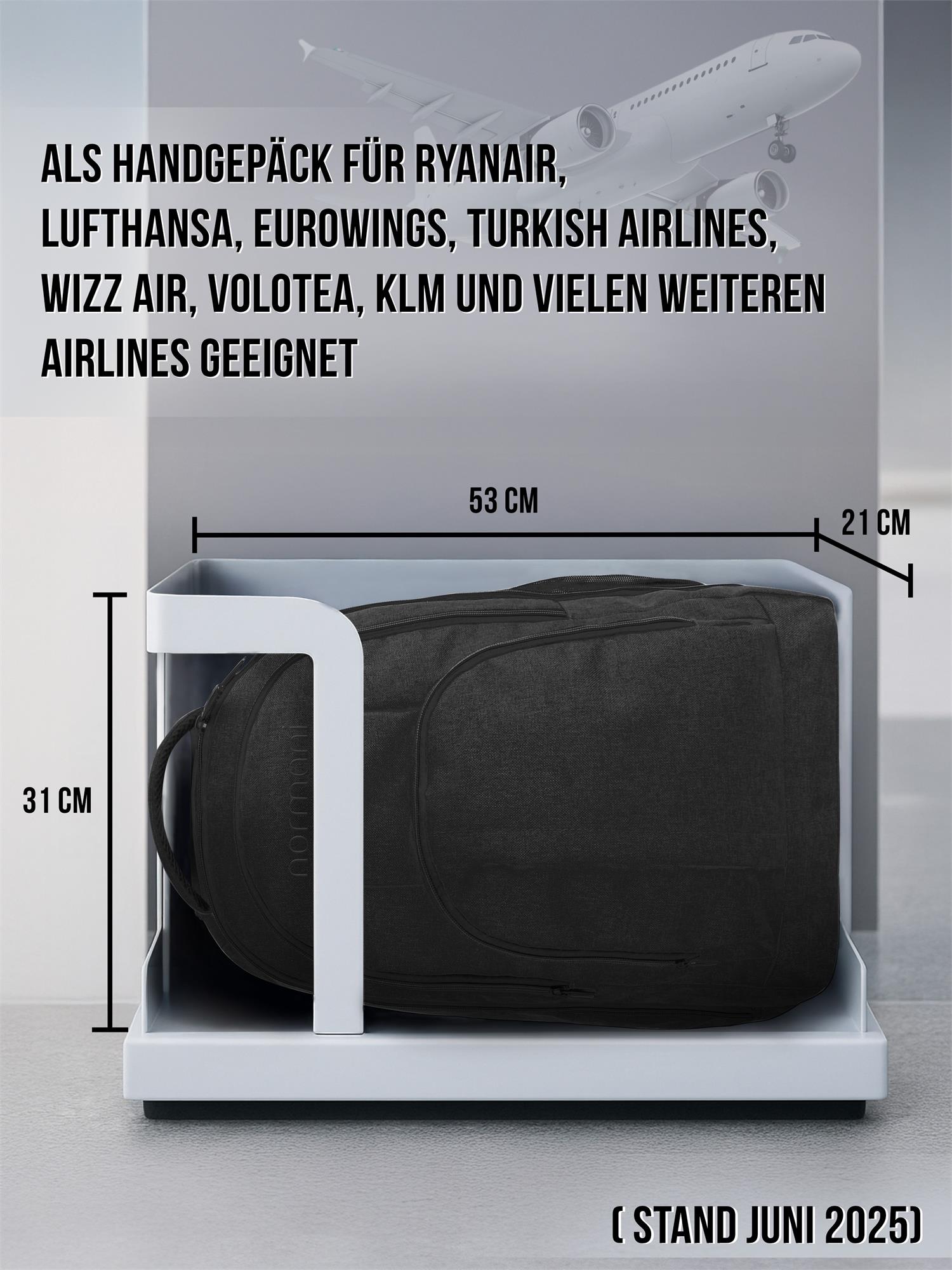 Rucksack „Yori“ mit Trolleyfunktion 30 Liter | 4986D88F - Bild 53 von 71