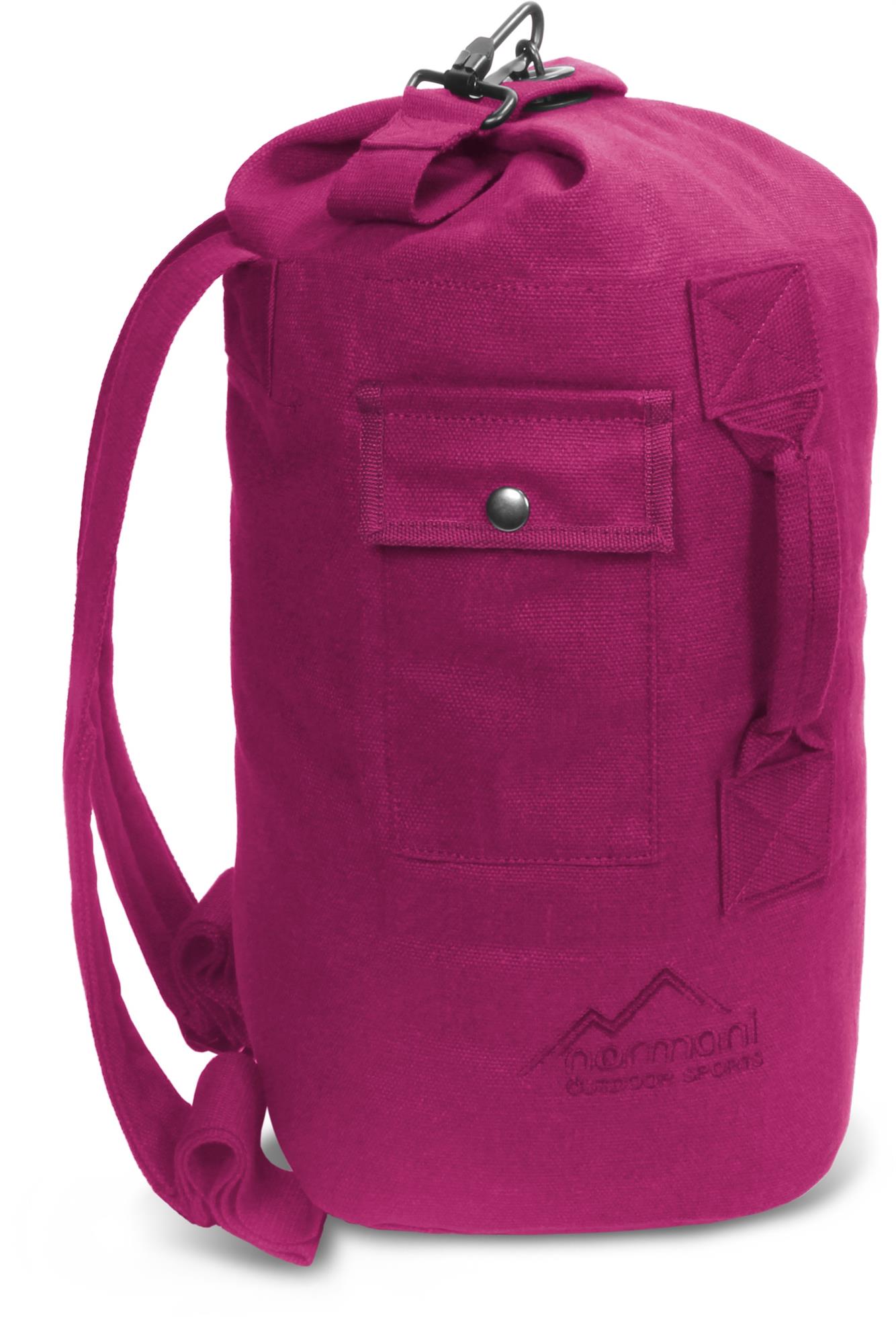 Seesack Duffel Bag 20 Liter Canvas-Reiseseesack mit Doppelgurt Trockensack  - Bild 34 von 37