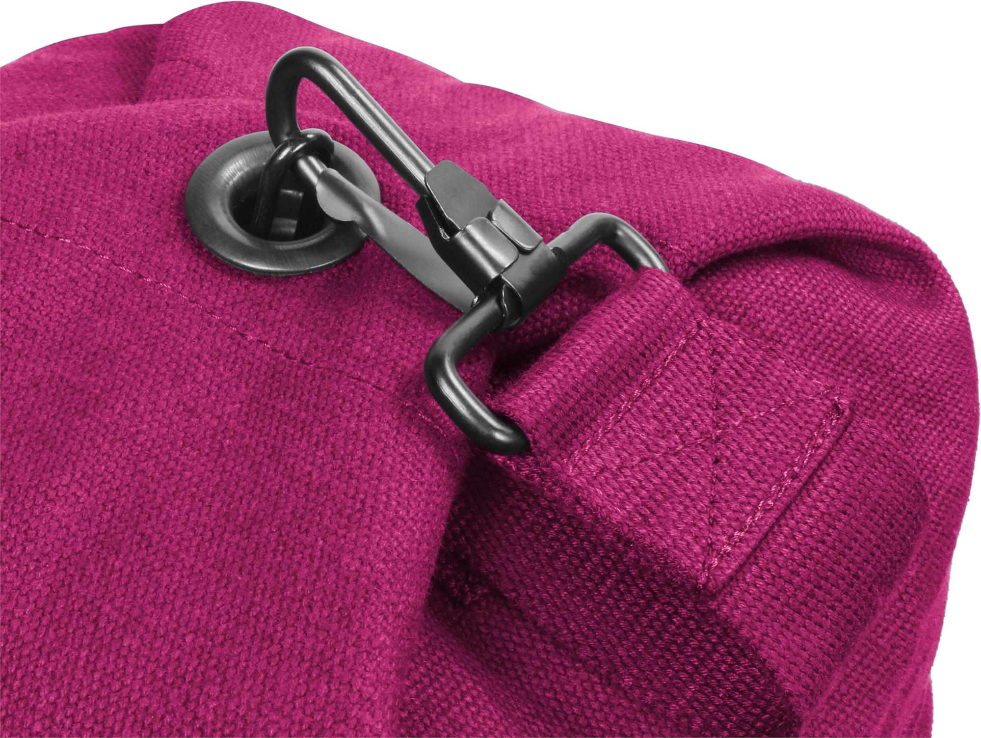 Seesack Duffel Bag 20 Liter Canvas-Reiseseesack mit Doppelgurt Trockensack  - Bild 36 von 37