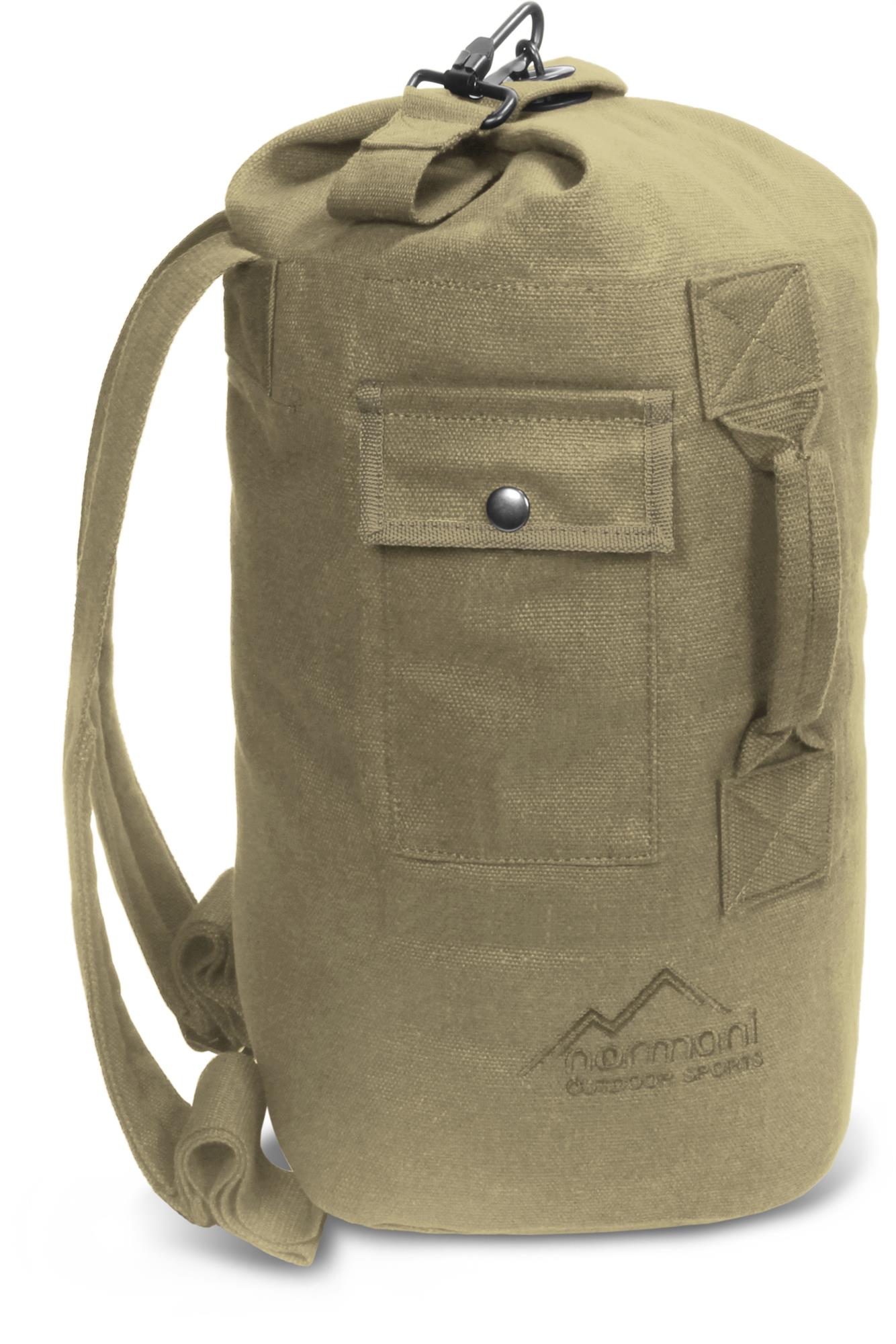 Seesack Duffel Bag 20 Liter Canvas-Reiseseesack mit Doppelgurt Trockensack  - Bild 30 von 37
