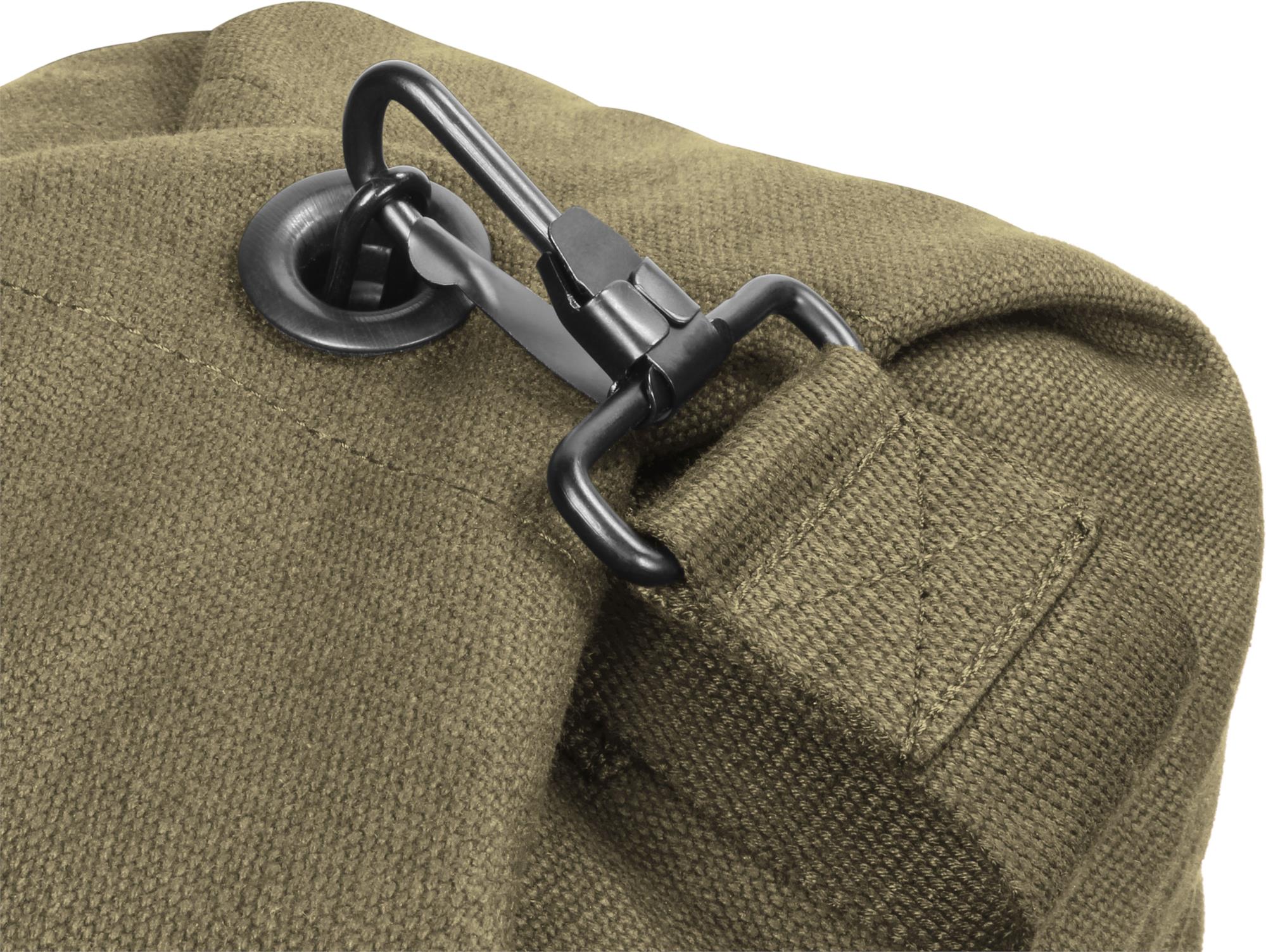 Seesack Duffel Bag 20 Liter Canvas-Reiseseesack mit Doppelgurt Trockensack  - Bild 32 von 37