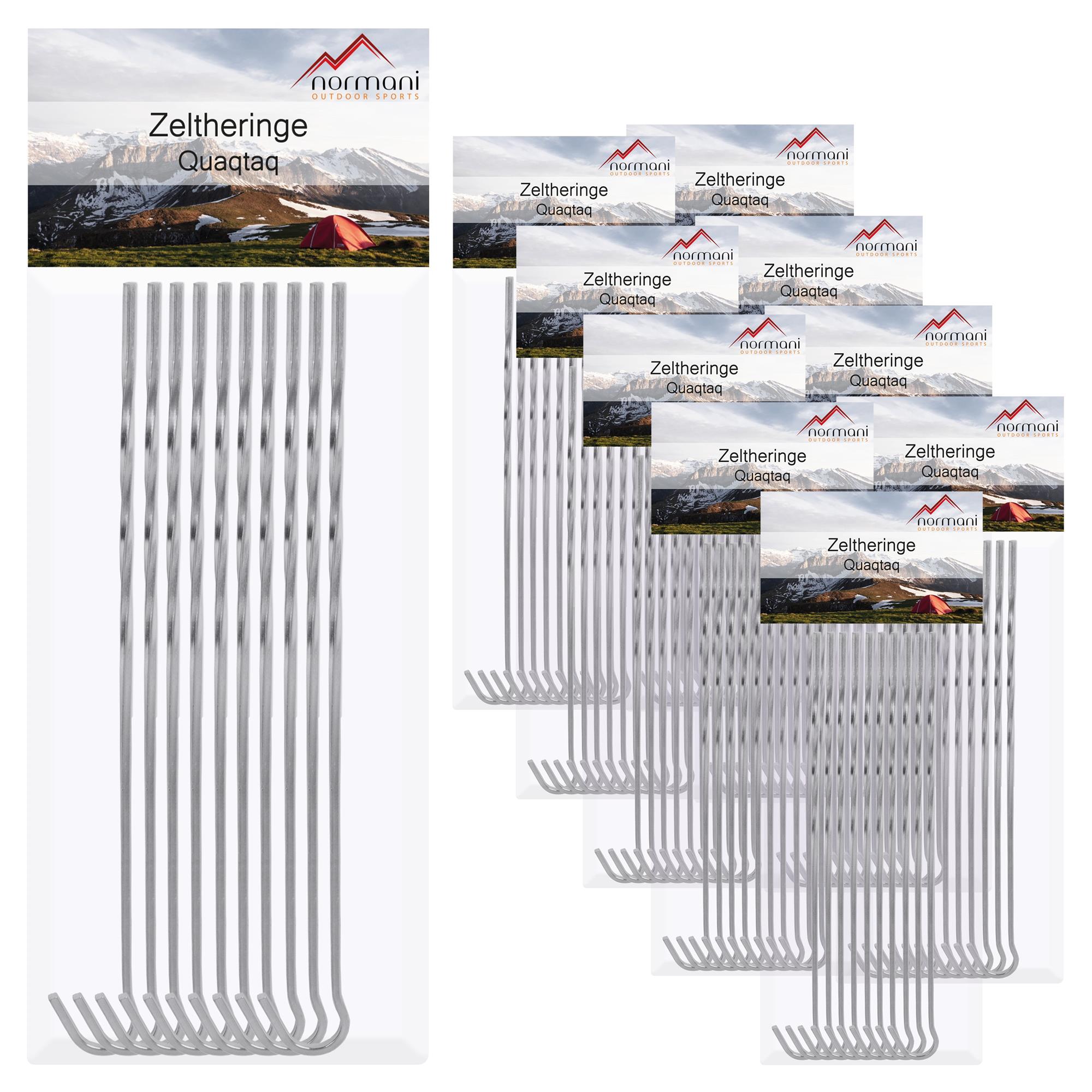 Camping Zeltheringe mit Gewinde aus 100% verzinktem Stahl-Korrosionsbeständig - Bild 8 von 13