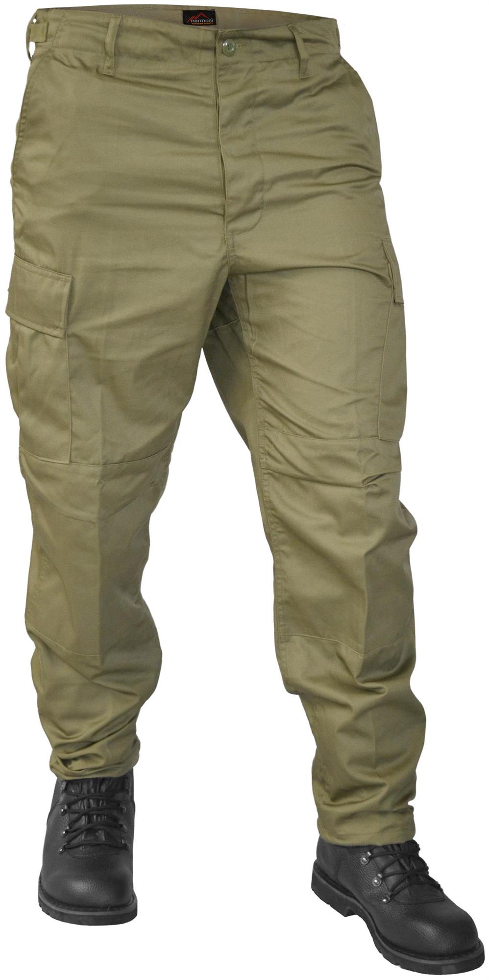 Ranger Hose Freizeithose Einsatzhose Herren Bekleidung mit 6 Taschen flecktarn 