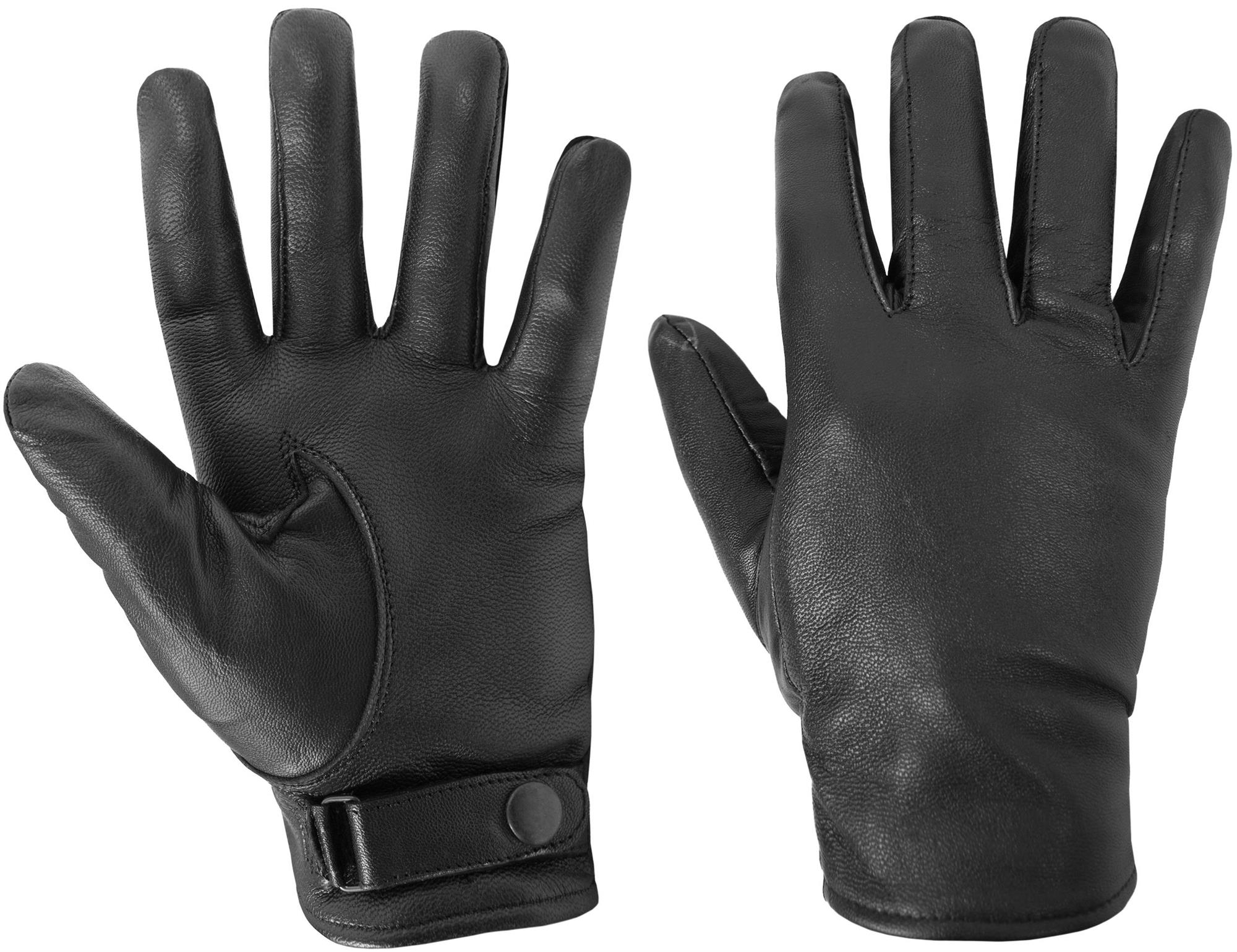 Gefütterte Bundeswehr Echt Lederhandschuhe Winterhandschuhe für Herren bis -10 